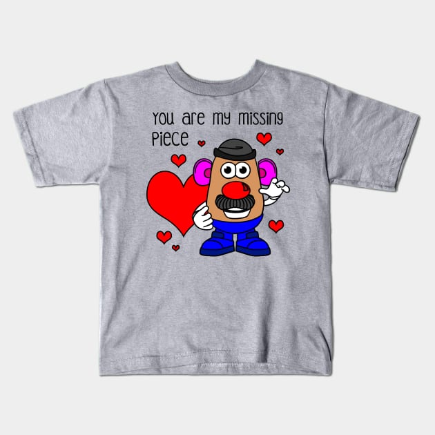 Mr Potato Kids T-Shirt by Yolanda84